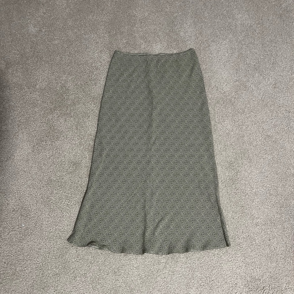 Wallis Tan Midi Skirt